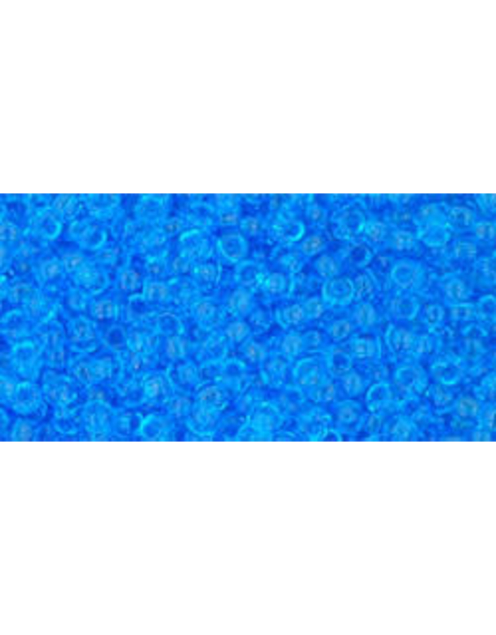 Toho 3b 11  Round 6g Transparent Dark  Aqua Blue