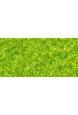 Toho 4B 11  Round 40g Transparent Lime Green