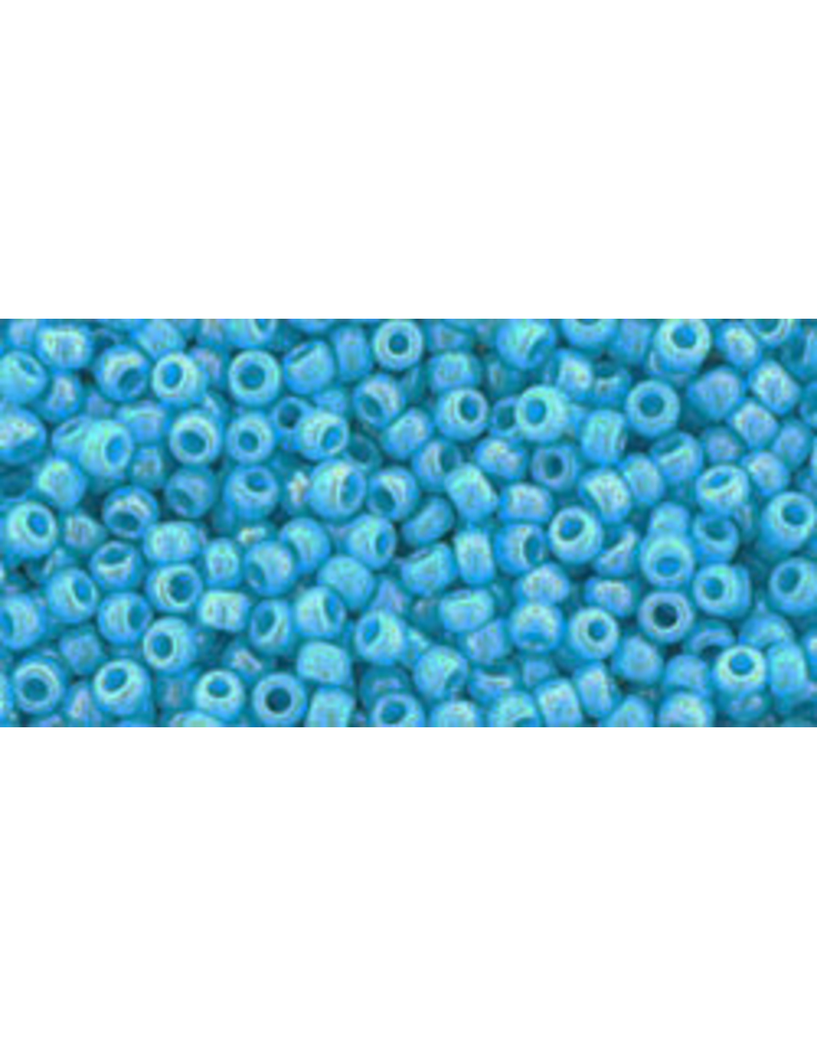 Toho 403  11  Round 6g Opaque Turquoise Blue AB
