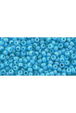 Toho 403B 11  Round 40g Opaque Turquoise Blue AB