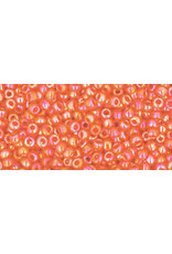Toho 410B 11  Round 40g Opaque Pumpkin Orange AB