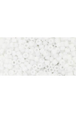 Toho 41fB 11  Round 40g  Opaque White Matte