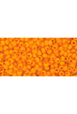 Toho 42dfB 11  Round 40g Opaque Cantalope Orange Matte