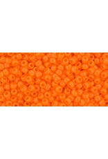 Toho 42d 11  Round 6g Opaque Light Orange