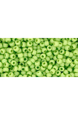 Toho 44fB 11 Toho Round 40g Op Apple Green Matte