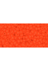 Toho 50B 11  Round 40g Opaque Dark Orange