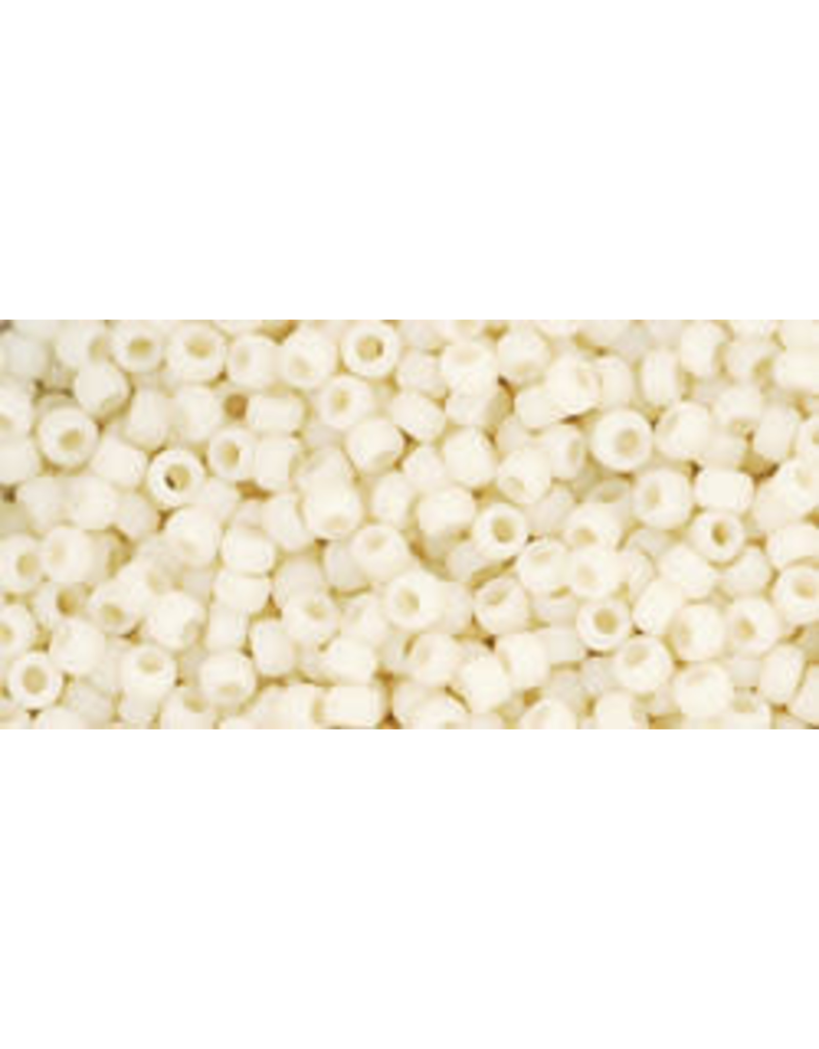 Toho 51fB 11  Round 40g Opaque Light Beige Brown Matte