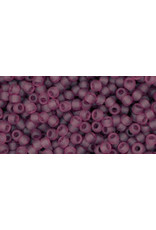 Toho 6bf 11  Round 6g Transparent Medium Amethyst Purple Matte