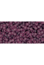 Toho 6bfB 11  Round 40g Transparent Medium Amethyst Purple Matte