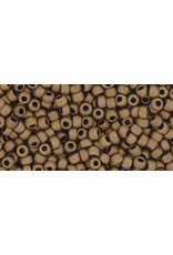 Toho 702 11  Round 6g Dark Copper  Brown Metallic Matte