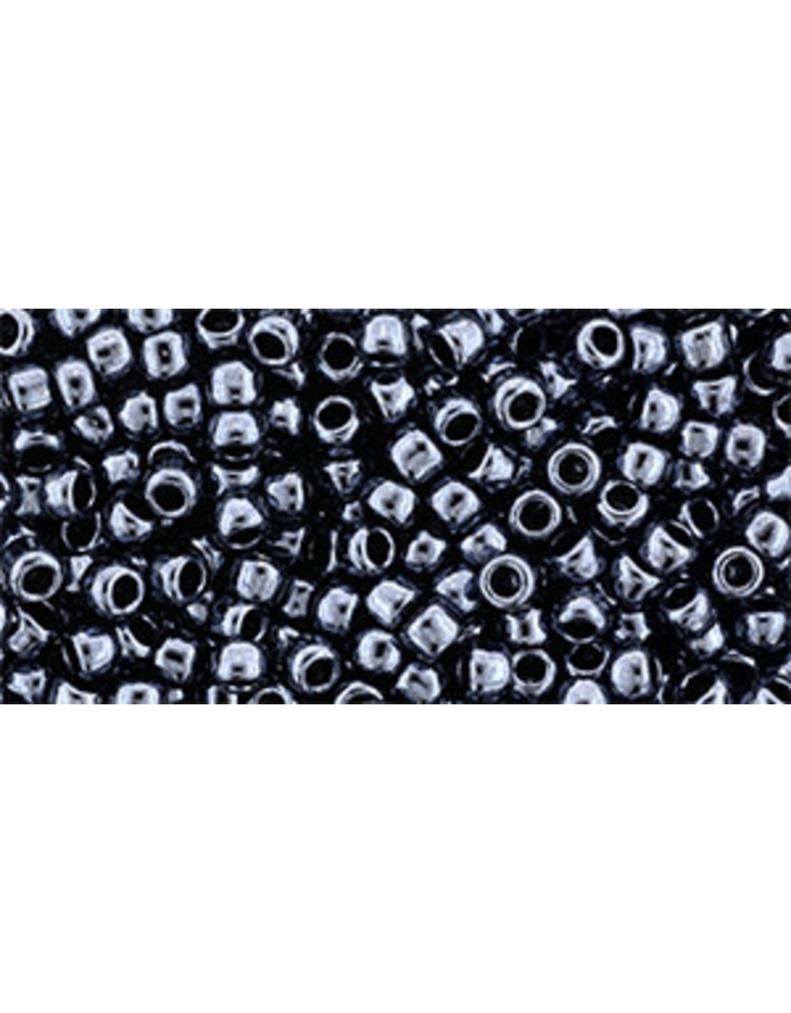 Toho 81 11  Round 6g Hematite Grey Metallic