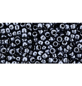 Toho 81B 11  Round 40g Hematite Grey Metallic