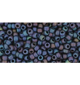 Toho 82f 11  Round 6g Opaque Navy Blue AB Matte
