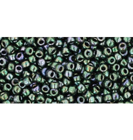 Toho 89 11  Round 6g Opaque Moss Green Metallic