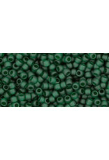 Toho 939fB 11  Round 40g Transparent Emerald Green Matte
