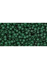 Toho 939fB 11  Round 40g Transparent Emerald Green Matte