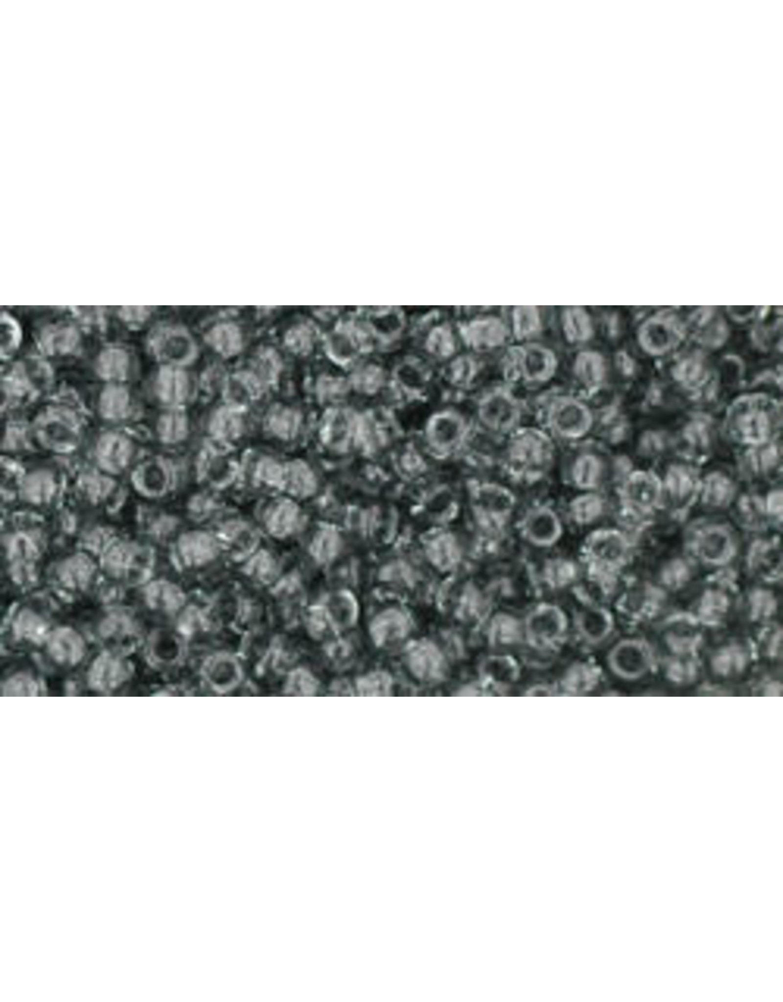 Toho 9b 11  Round 6g Transparent Grey