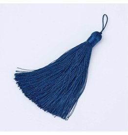 Marine Navy Blue Tassel 105x11mm