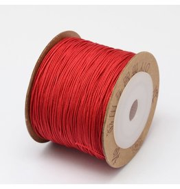 Chinese Knotting Cord .8mm Red x100m