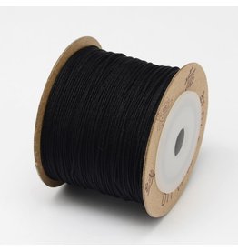 Chinese Knotting Cord .8mm Black x100m