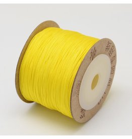 Chinese Knotting Cord .8mm Yellow x100m