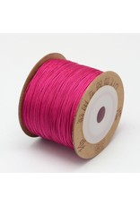 Chinese Knotting Cord .8mm Dark Pink x100m