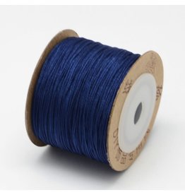 Chinese Knotting Cord .8mm Navy Blue x100m