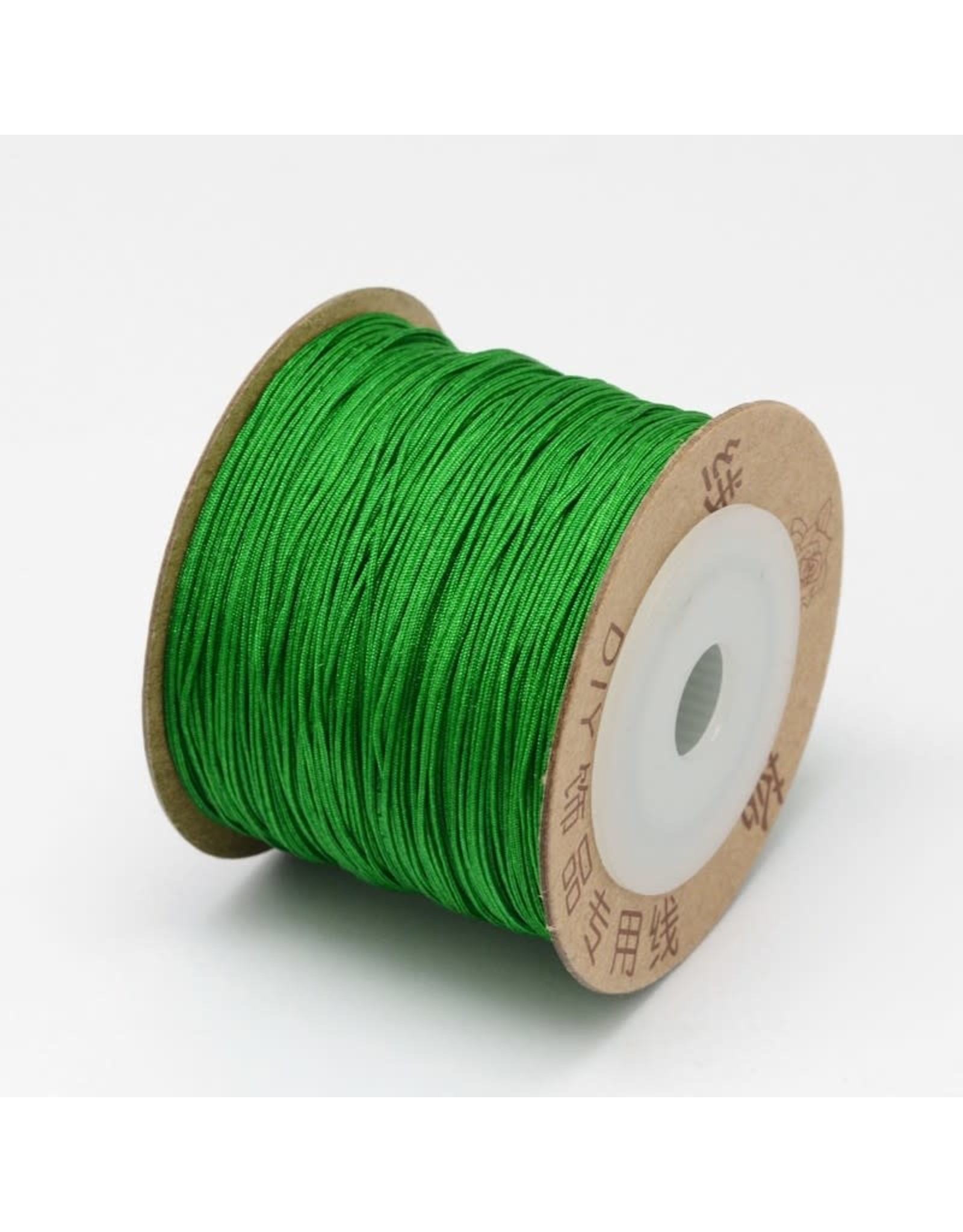 Chinese Knotting Cord .8mm Lime Green  x100m