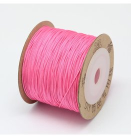 Chinese Knotting Cord .8mm Bright Pink x100m