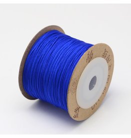 Chinese Knotting Cord .8mm Bright Blue x100m