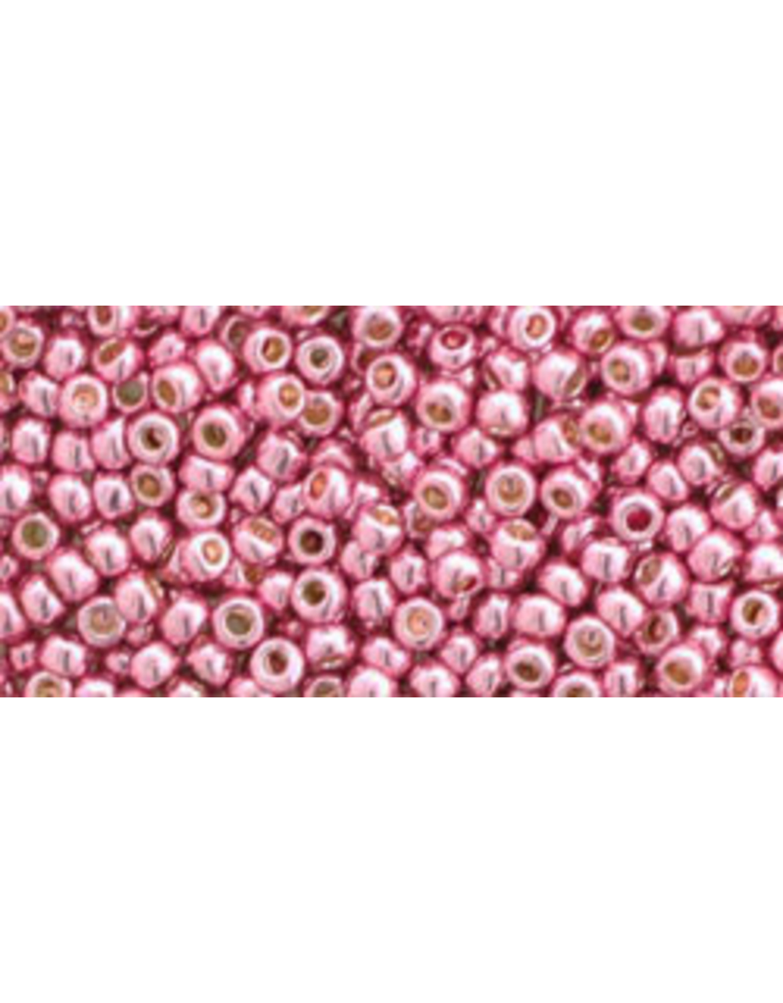 Toho pf553 11  Round 6g Pink Lilac Metallic