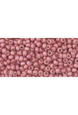 Toho pf553f 11  Round 6g Pink Lilac Metallic Matte