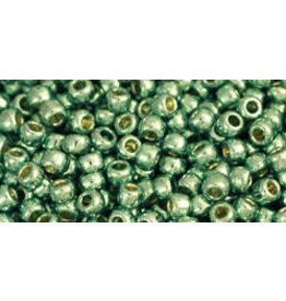 Toho pf570B 11  Round 40g Mint Green Metallic