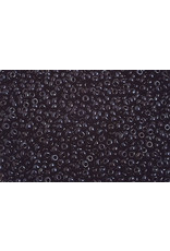 Czech 1008  10  Seed 125g Opaque Jet Black