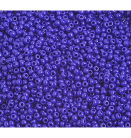 Czech 1048 10   Seed 20g Opaque Dark Royal Blue