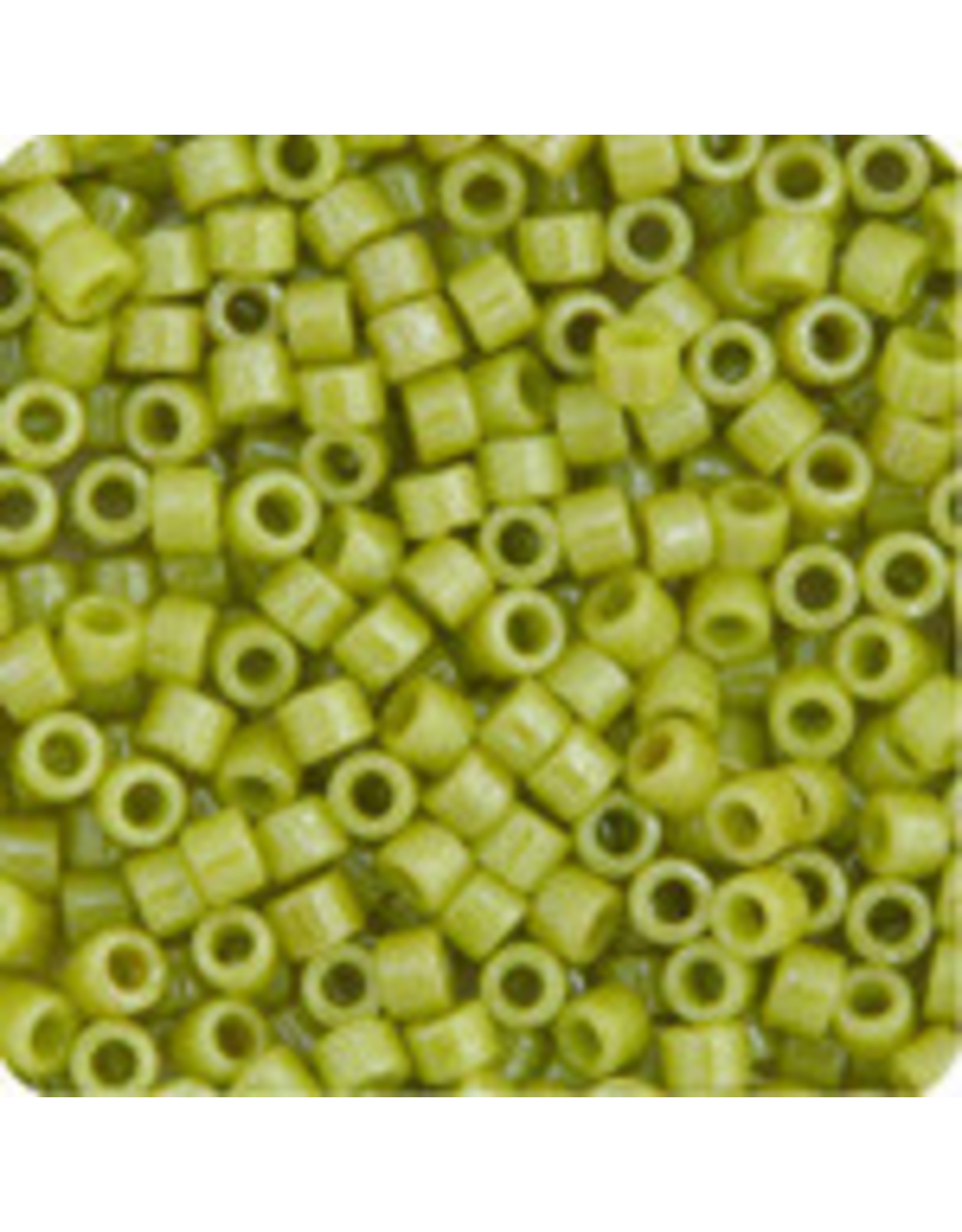 Miyuki db262b 11 Delica 25g Opaque Chartreuse Green Lustre