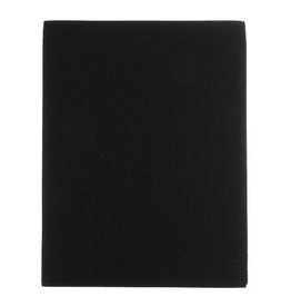 Felt Beading Foundation Black 1.5mm thick 8.5x11" Sheet