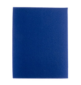 Felt Beading Foundation Blue 1.5mm thick 8.5x11"