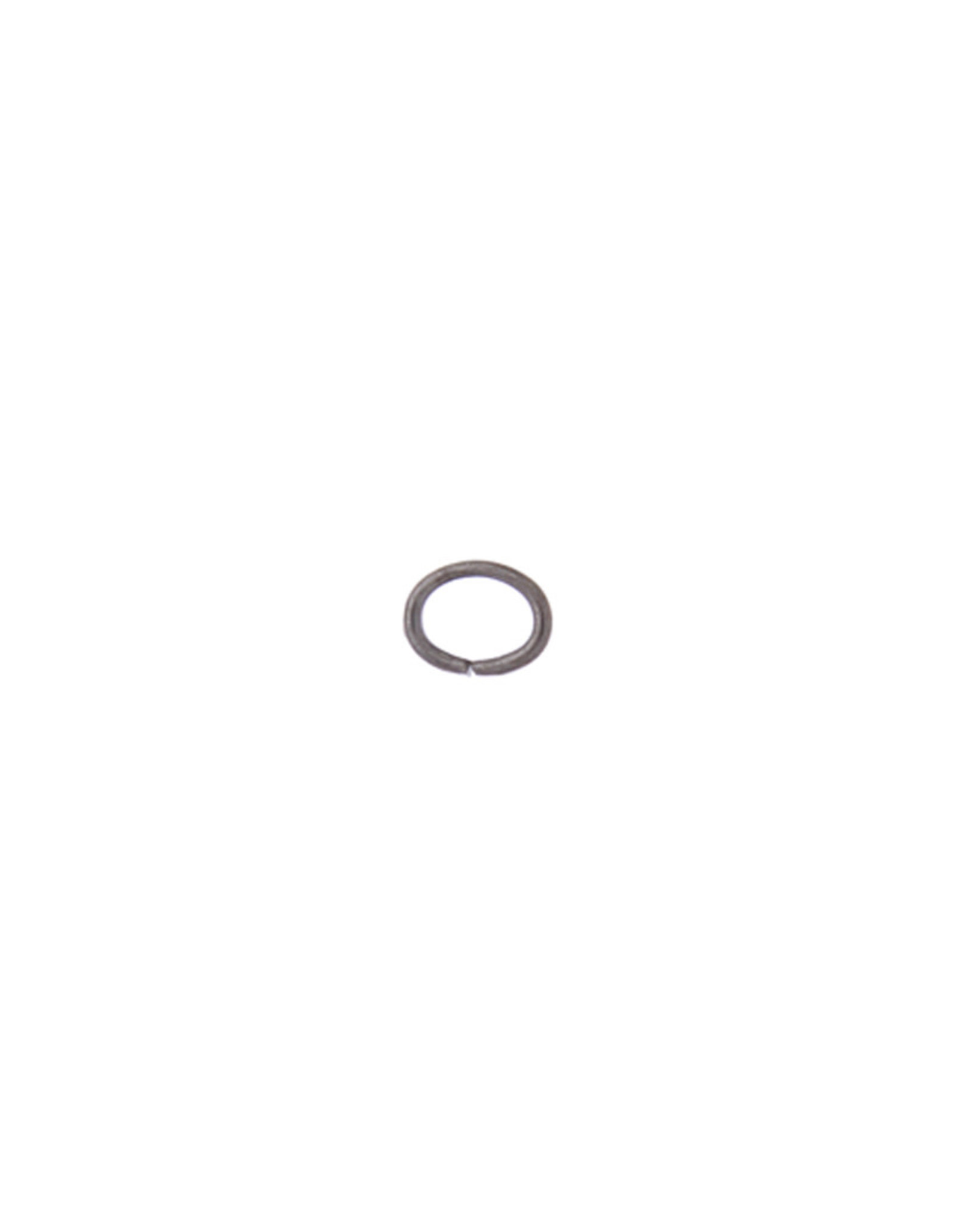 Jump Ring 5x4mm Oval 21g Gunmetal x100 NF