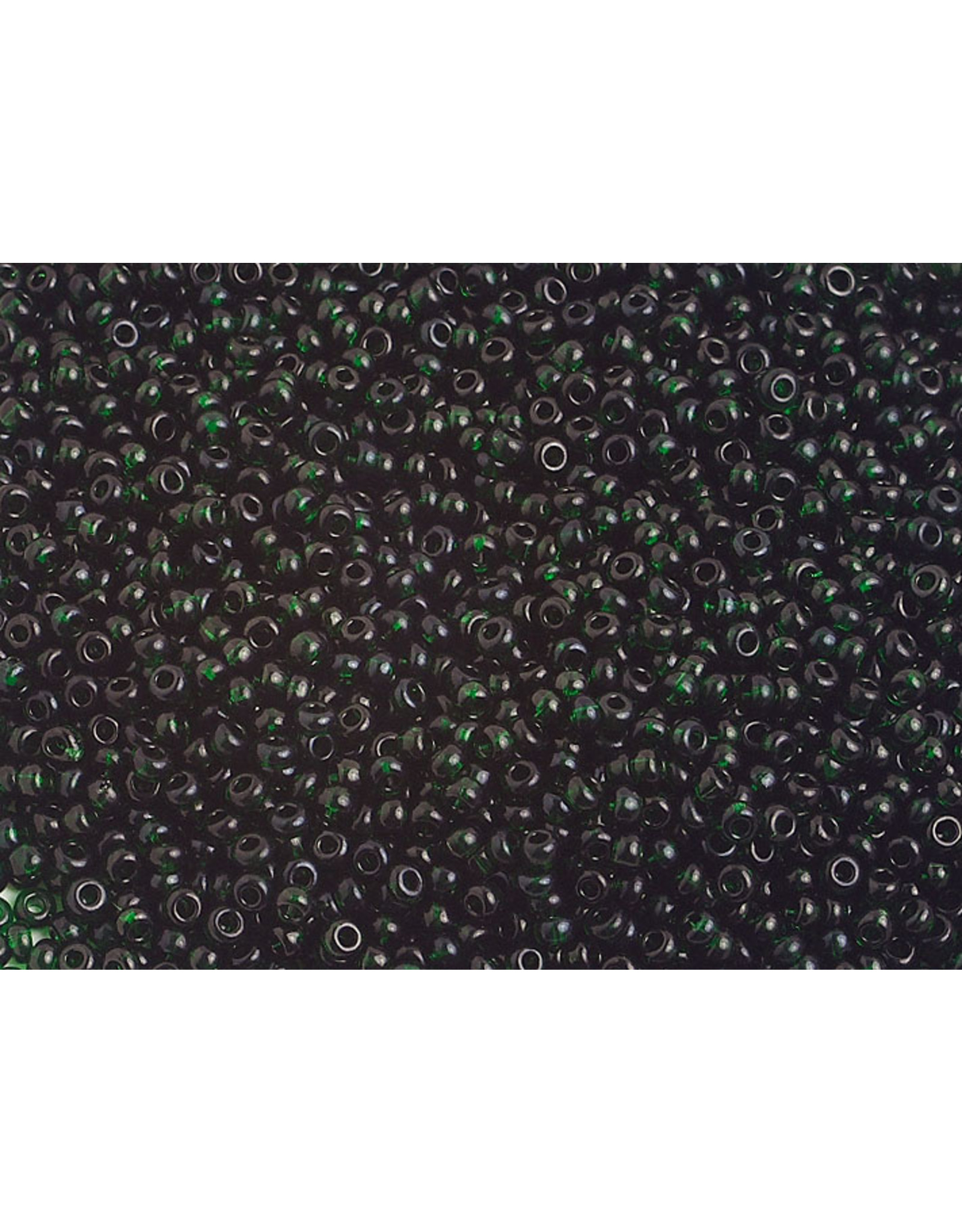 Czech 1176B 10  Seed 125g Transparent Dark Green