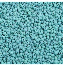 Czech 2301 10  Seed 20g Opaque Turquoise Matte