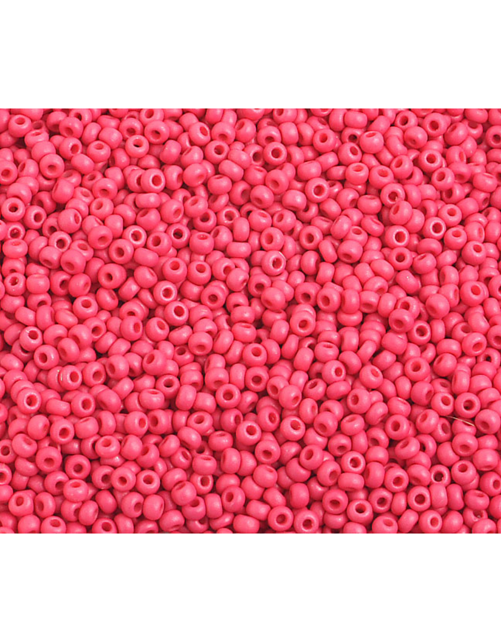 Czech 2331 10  Seed 125g Opaque Red Matte