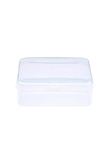Bead Container Square Clear  7.4x7.4x2.5cm