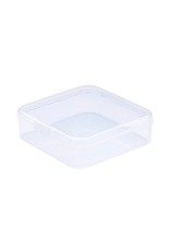 Bead Container Square Clear  6.4x6.4x2cm