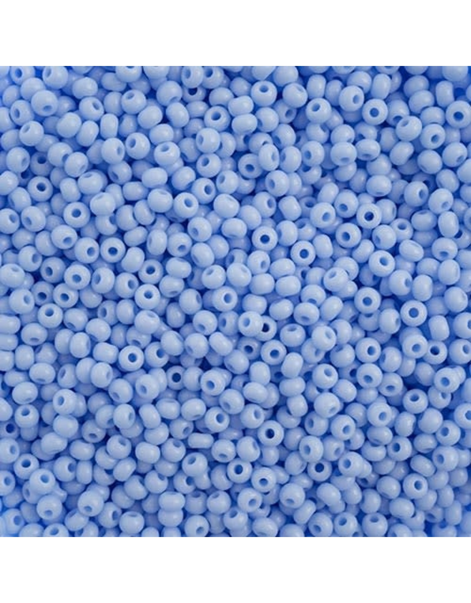 Czech 1064B 10  Seed 125g Opaque Powder Blue