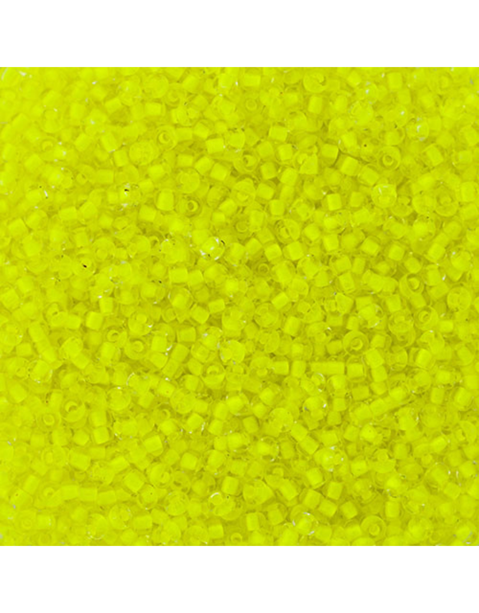 Czech *1515 10  Seed 10g Neon Yellow c/l