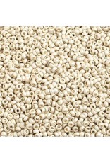 Czech 42018  10  Seed 125g Silver Metallic Matte Terra