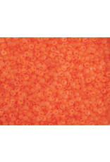 Czech *43107 10  Seed 10g Transparent Neon Orange Matte