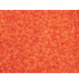 Czech *43107 10  Seed 10g Transparent Neon Orange Matte