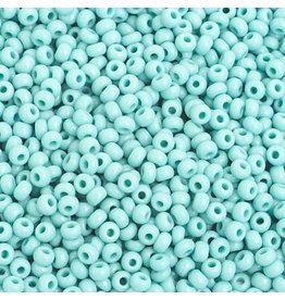 Czech 201578  8   Seed 20g Opaque Turquoise Blue